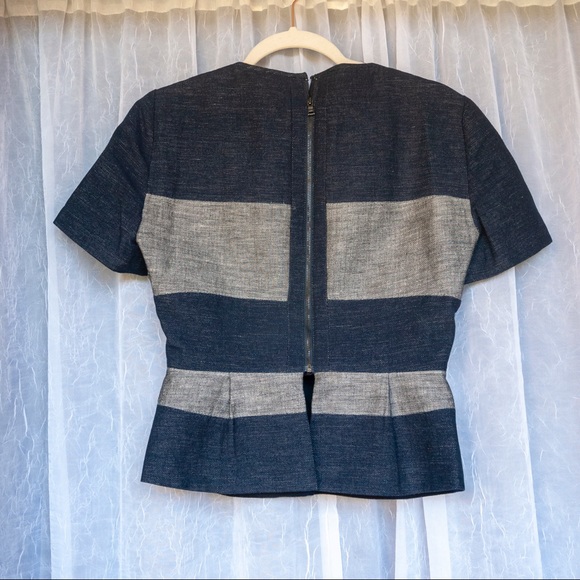 Bcbgmaxazria peplum top - Size S - Picture 5 of 6